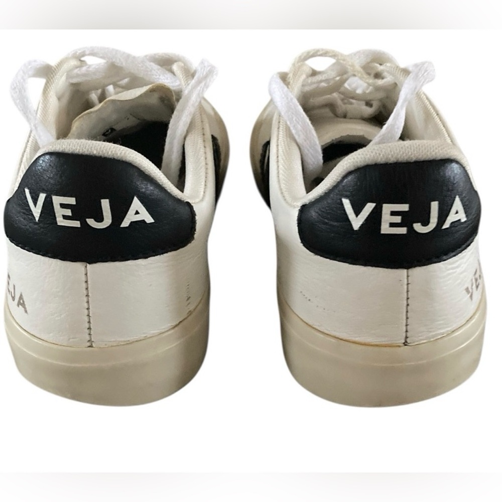 Veja Women's Campo Sneakers Extra White Black Size 5